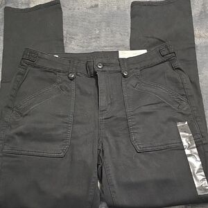 American Eagle Outfitters Dark Gray Stretch Pants
